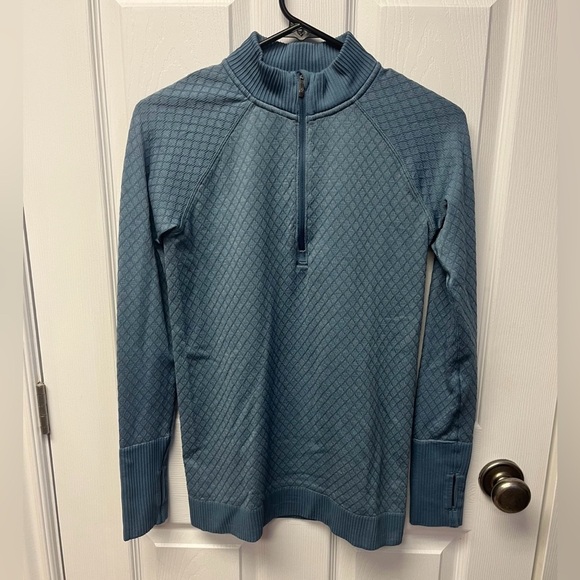 Lululemon Rest Less 1/2 Zip - Sz 6 - Picture 3 of 6
